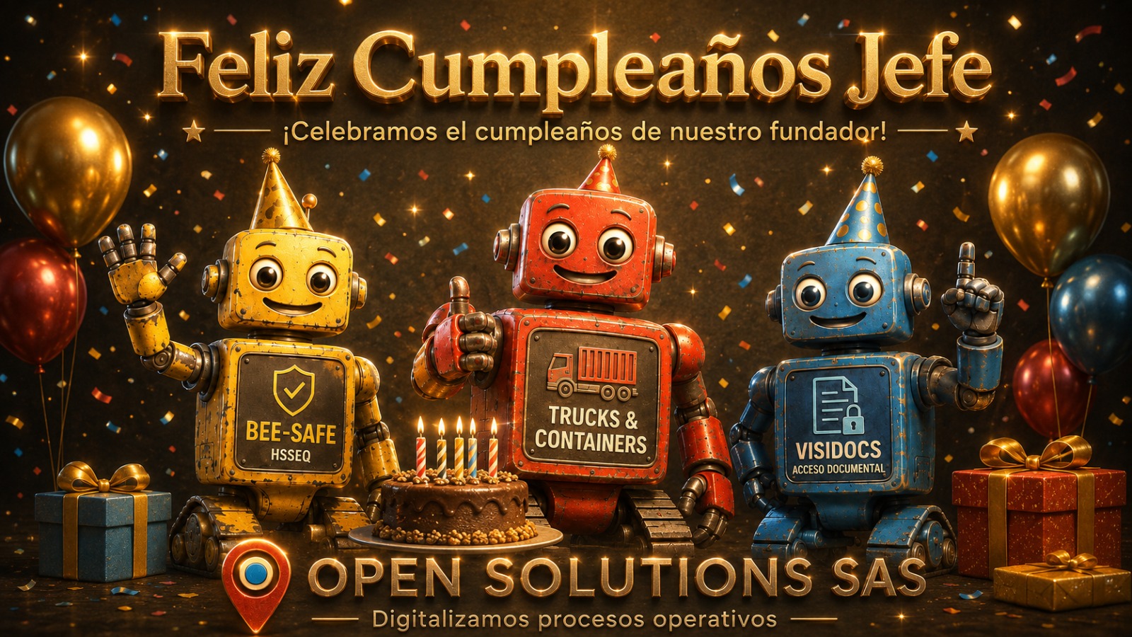 ¡Felíz Cumpleaños Jefe!